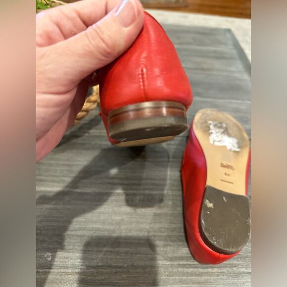 Coach Hanna Chain Leather Slip-On Driver Loafers - Picture 6 of 10